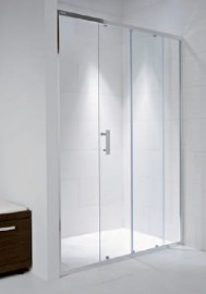 JIKA CUBITO PURE sprchové dveře dvoukřídlé 1400 mm, sklo transparent   H2422480026681